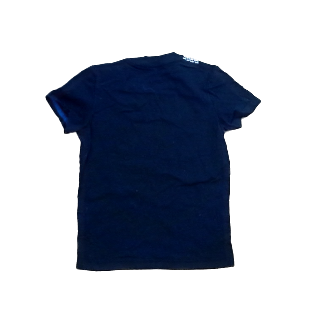 Rockets Of Awesome Boys Black | Air Guitar | Racing Stripe T-Shirt Size: 4T-5T Black | Air Guitar | Racing Stripe