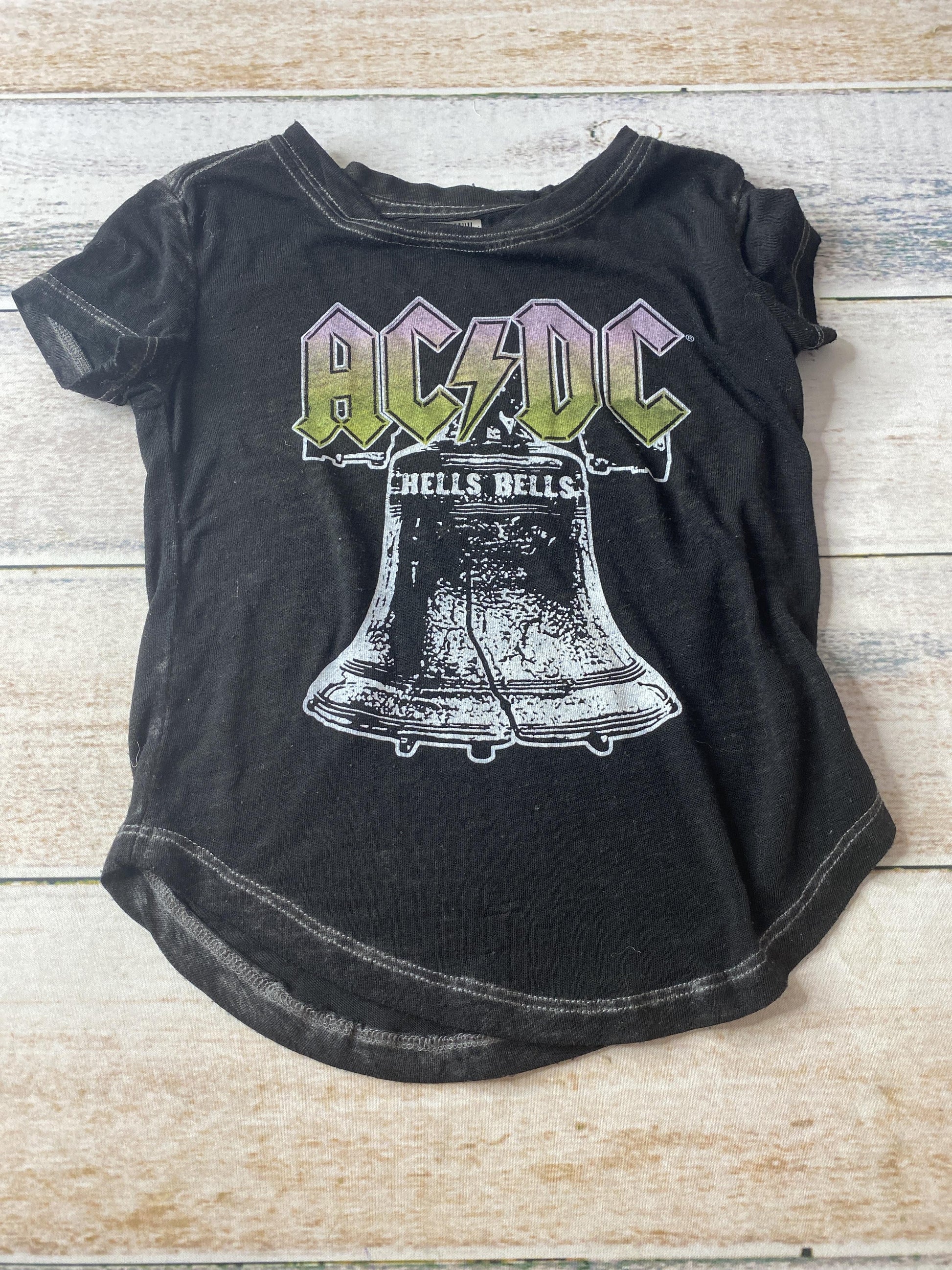 ACDC Girls Black | Band T-Shirt Size: 2T Black | Band