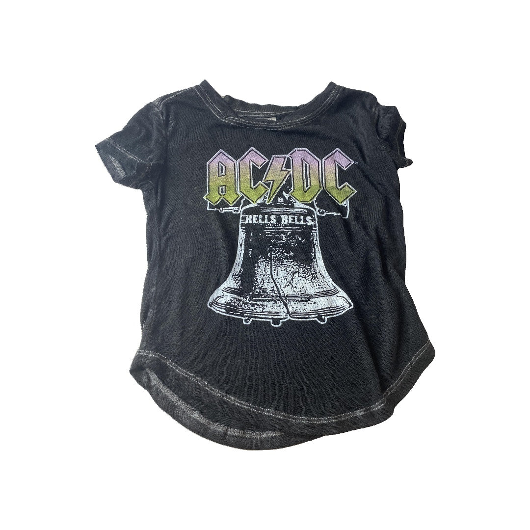 ACDC Girls Black | Band T-Shirt Size: 2T Black | Band