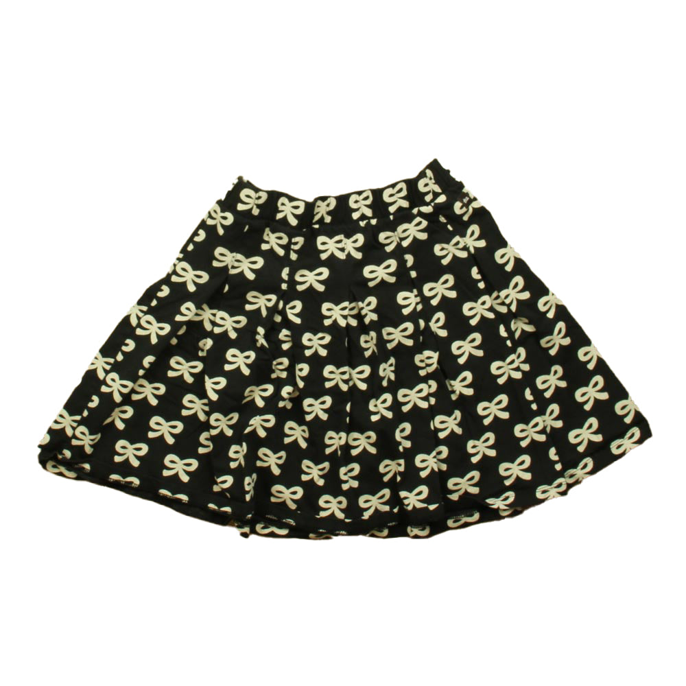 Tea Collection Girls Black Bows Skirt Size: 10 Years Black Bows