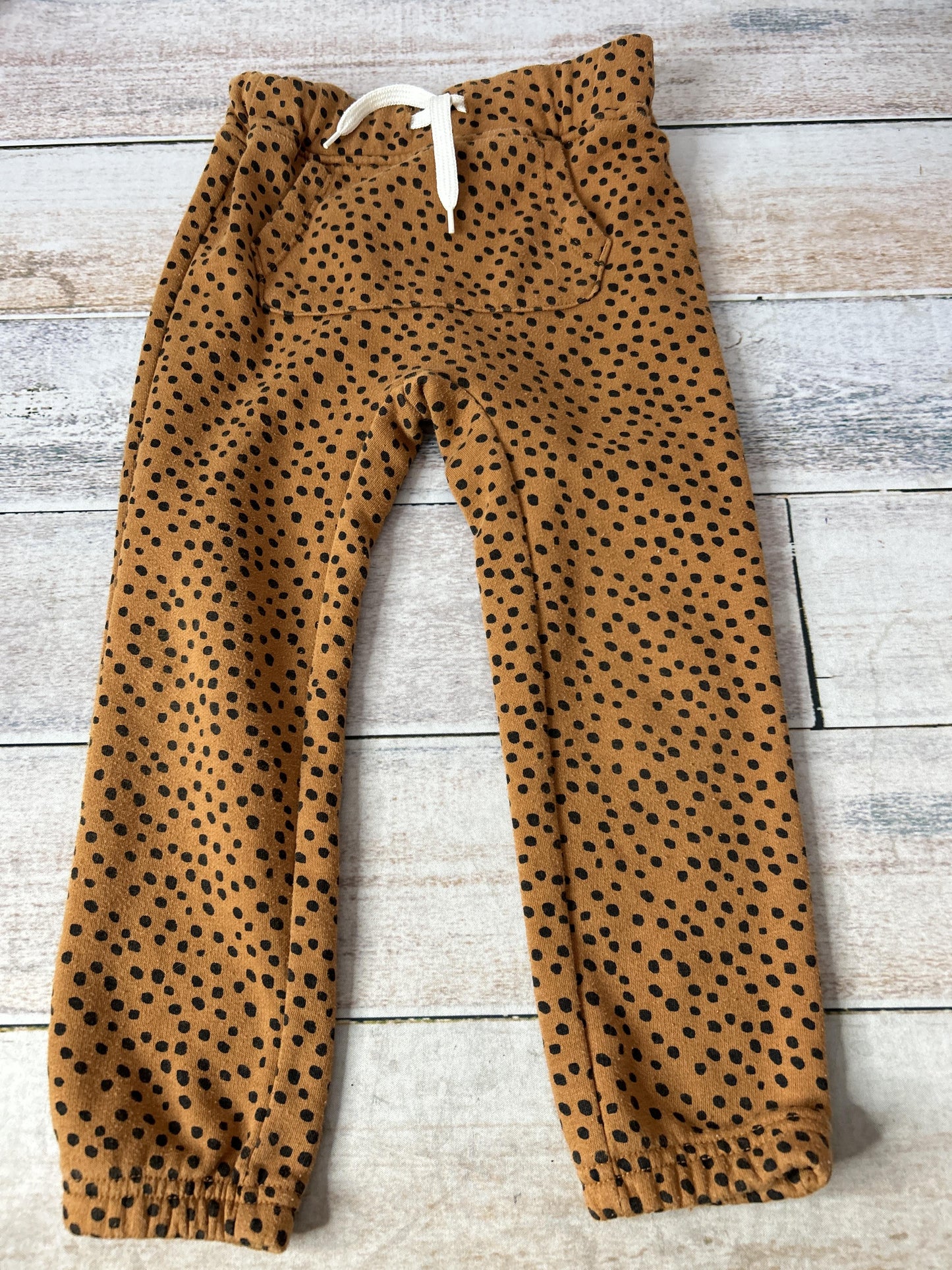 Girls Black | Brown | polka dot Pants Size: 4T Black | Brown | polka dot