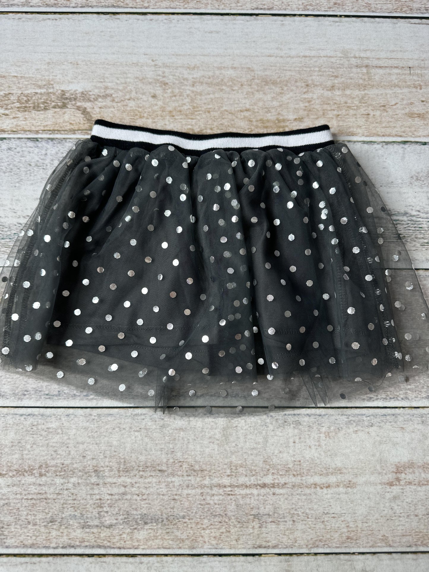 Rockets of Awesome Girls Black | Dots Skirt Size: 12-18 months Black | Dots