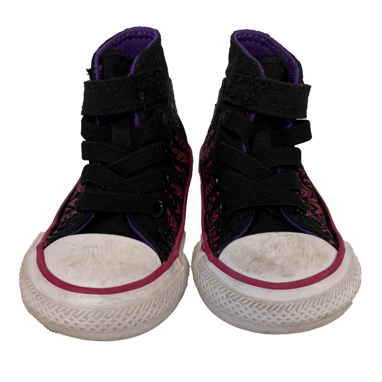 Converse Girls Black Frozen Sneakers Size: 3 Infant Black Frozen