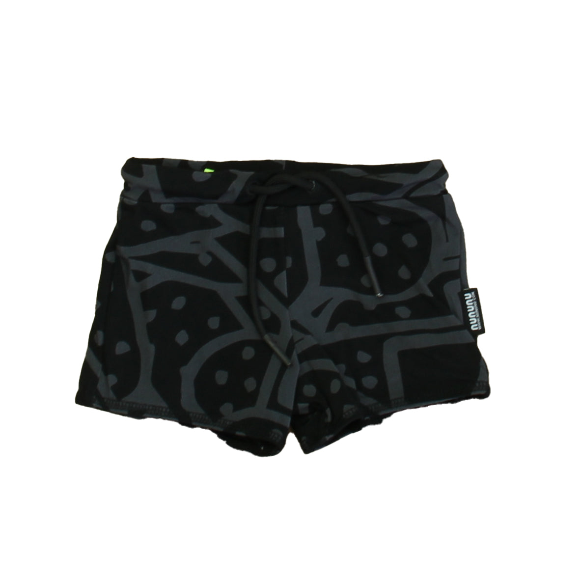 NuNuNu Boys Black | Gray Trunks Size: 18 -24 Months Black | Gray