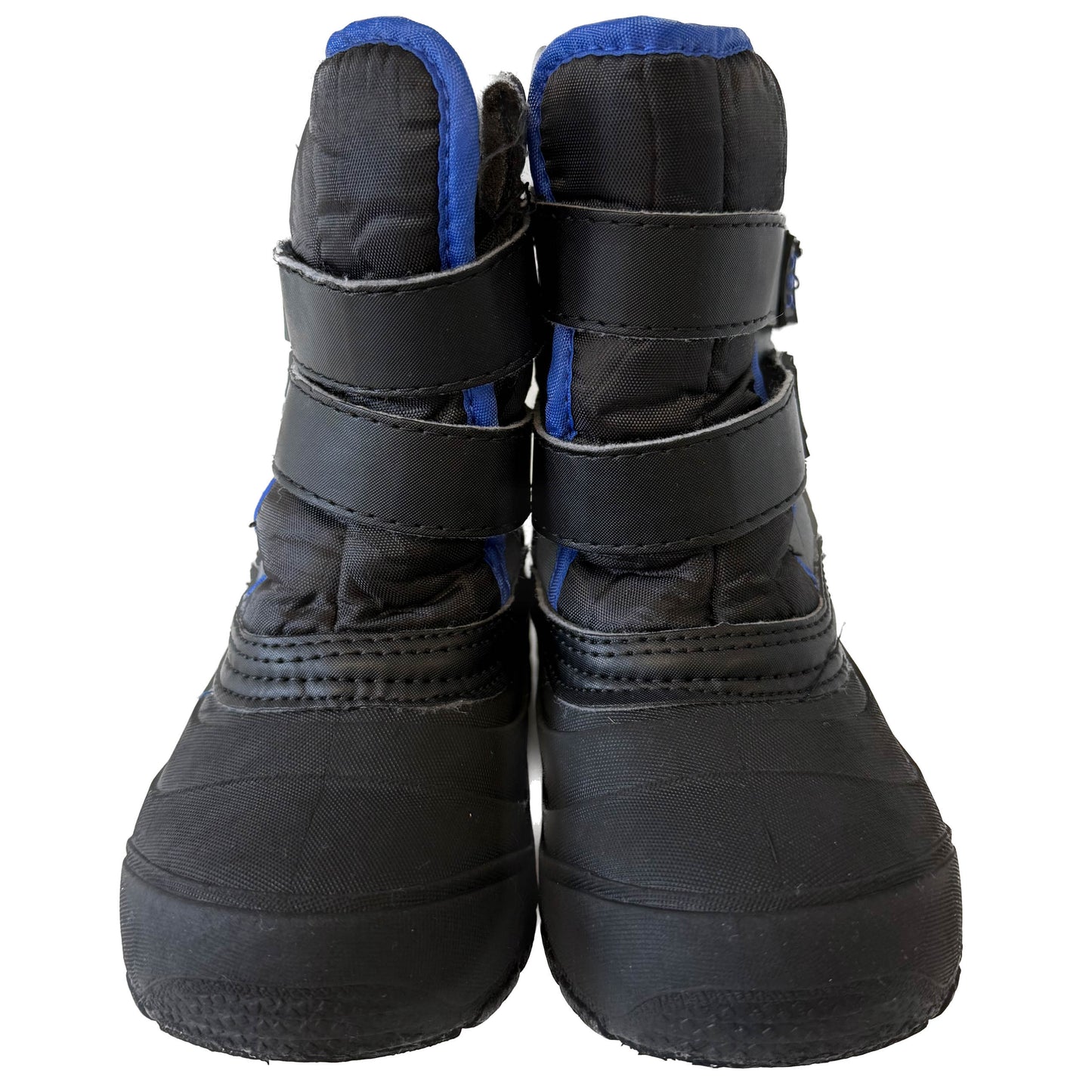Wonder Nation Boys Black | Gray Boots Size: 8 Toddler Black | Gray