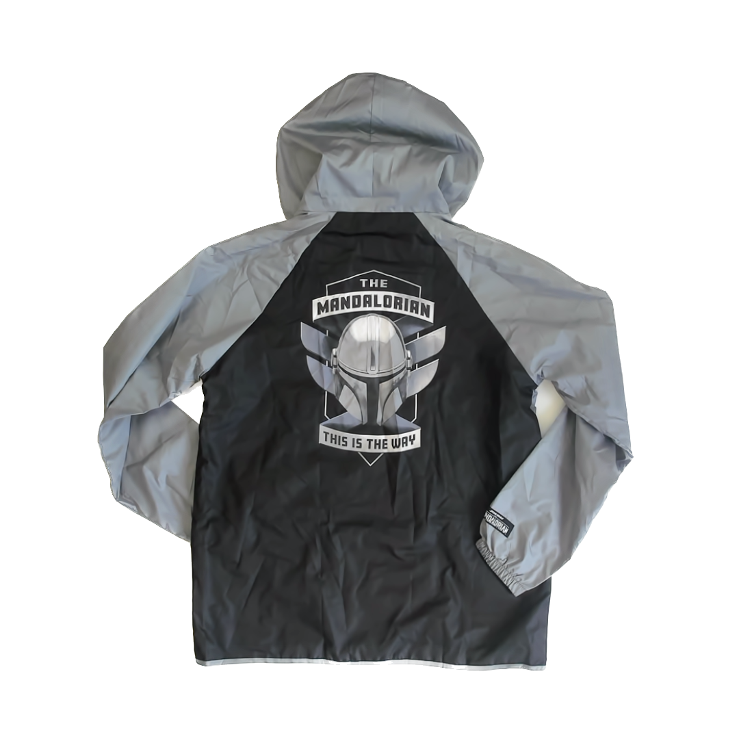 Star Wars Boys Black | Gray Jacket Size: Large (assumed Youth) Black | Gray