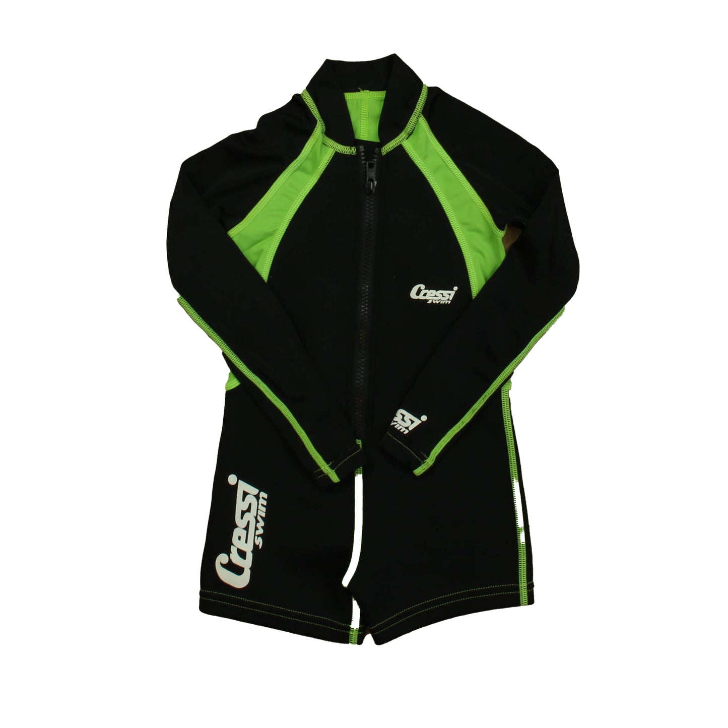 Cressi Boys Black | Green 1-piece Swimsuit Size: 2T Black | Green