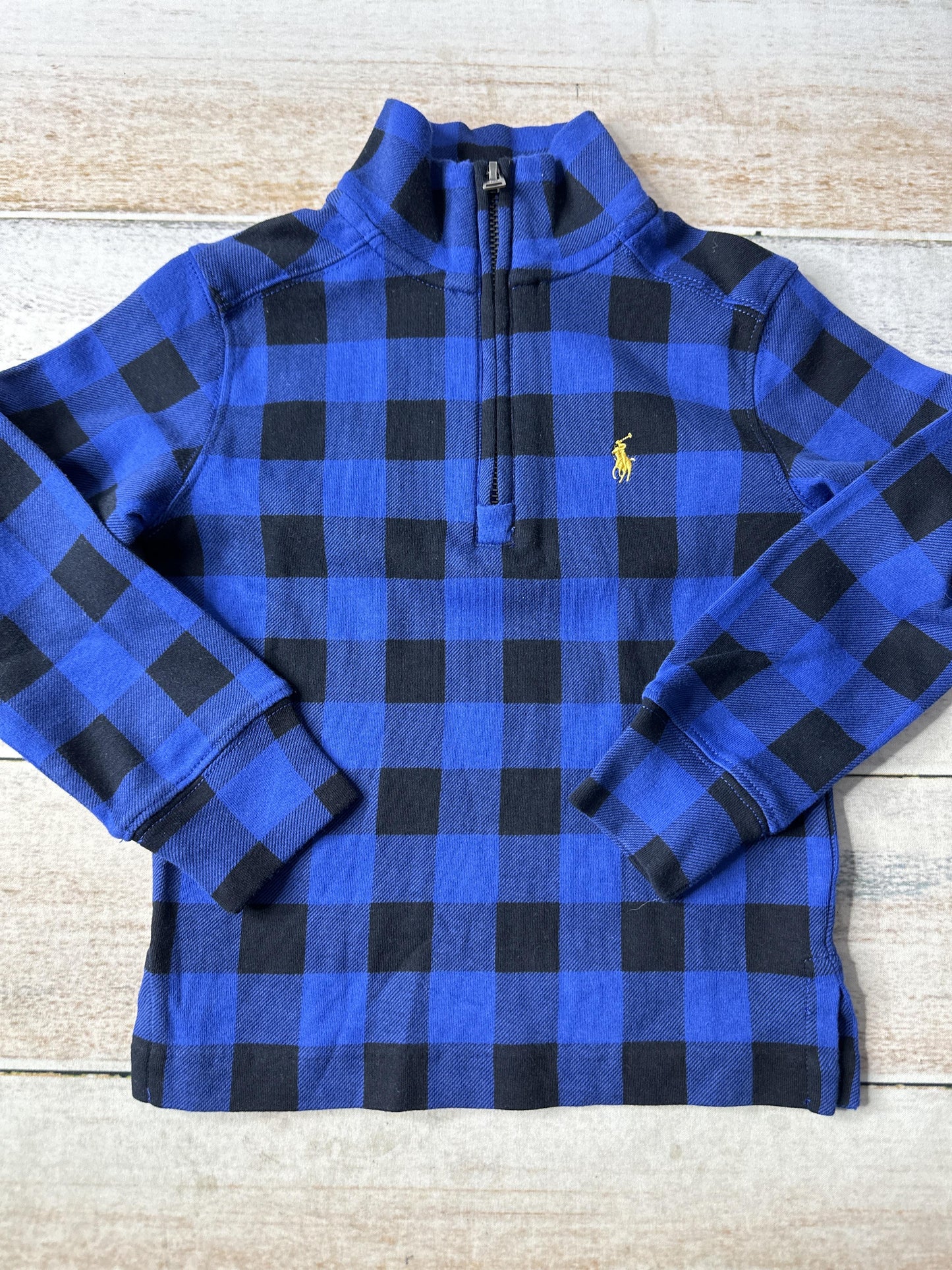 Ralph Lauren Boys Black | Navy Blue Sweater Size: 3T Black | Navy Blue