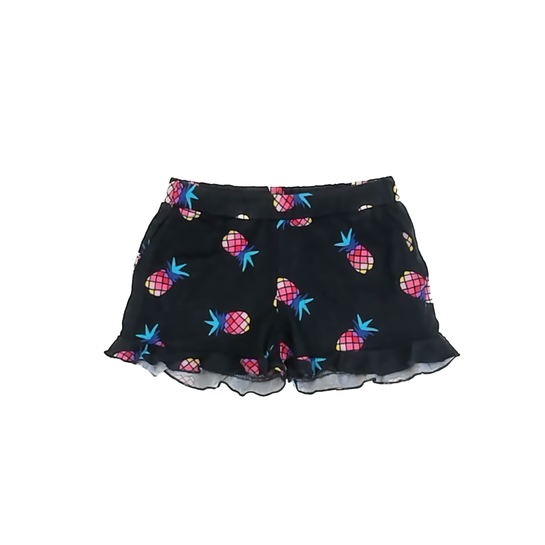 Rockets Of Awesome Girls Black | Pineapple Shorts Size: 7 Years Black | Pineapple