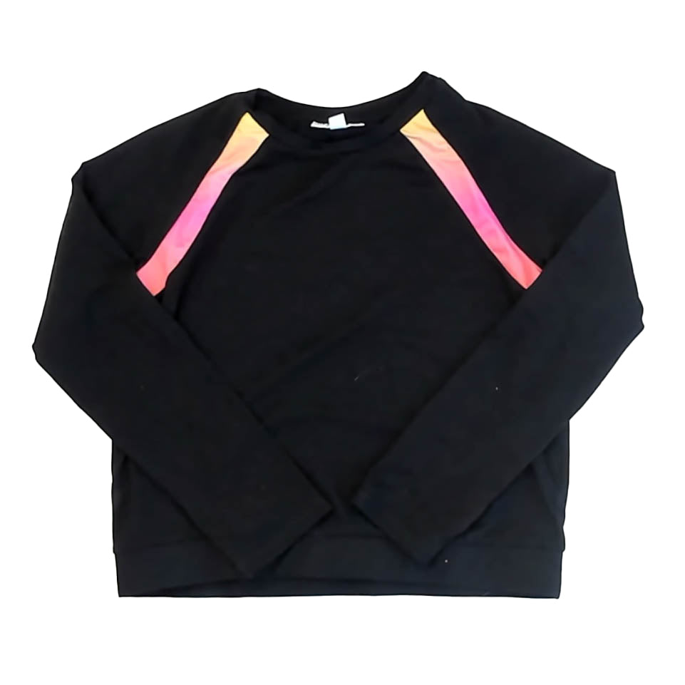Rockets Of Awesome Girls Black | Pink Long Sleeve Shirt Size: 10 Years Black | Pink