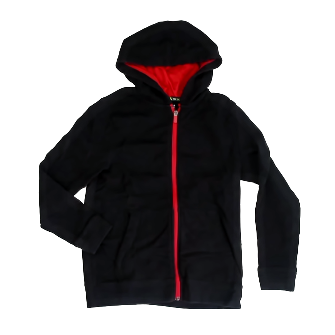 Tek Gear Boys Black | Red Sweatshirt Size: M Black | Red