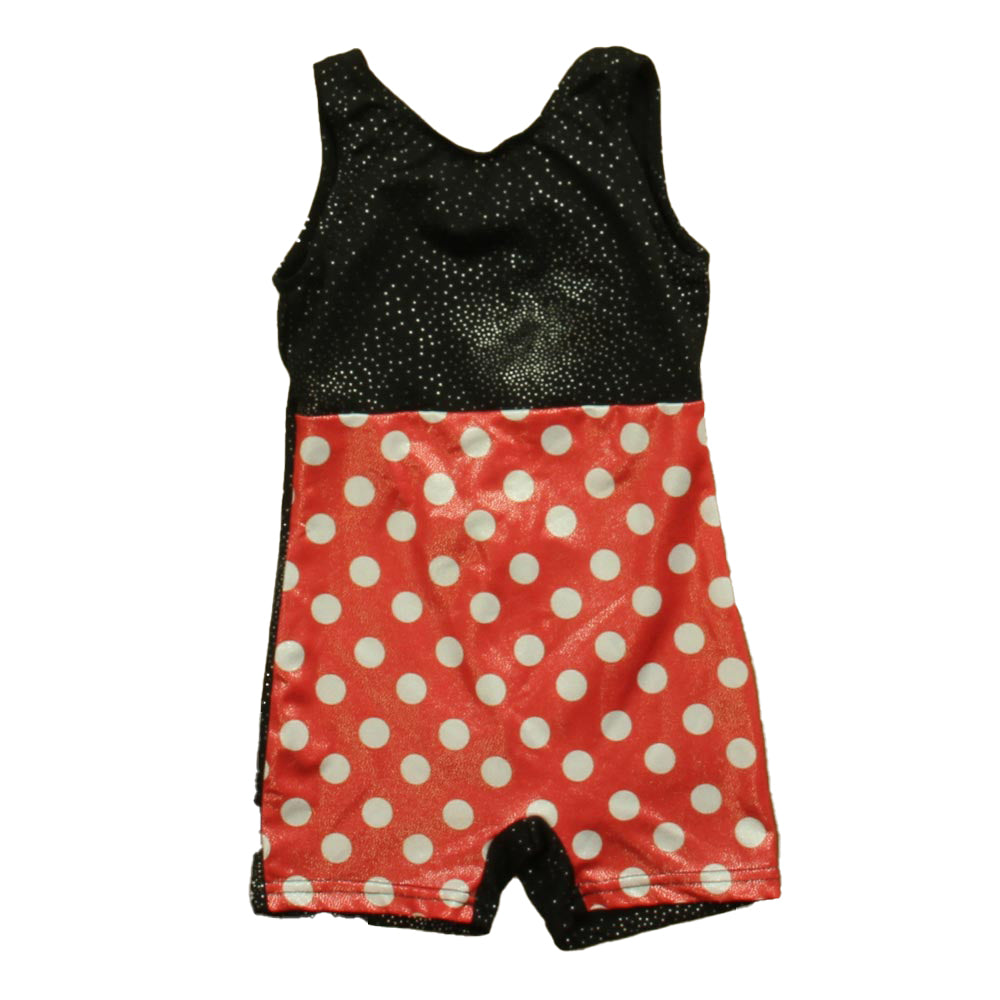 Unknown Brand Girls Black | Red Leotard Size: 2T Black | Red