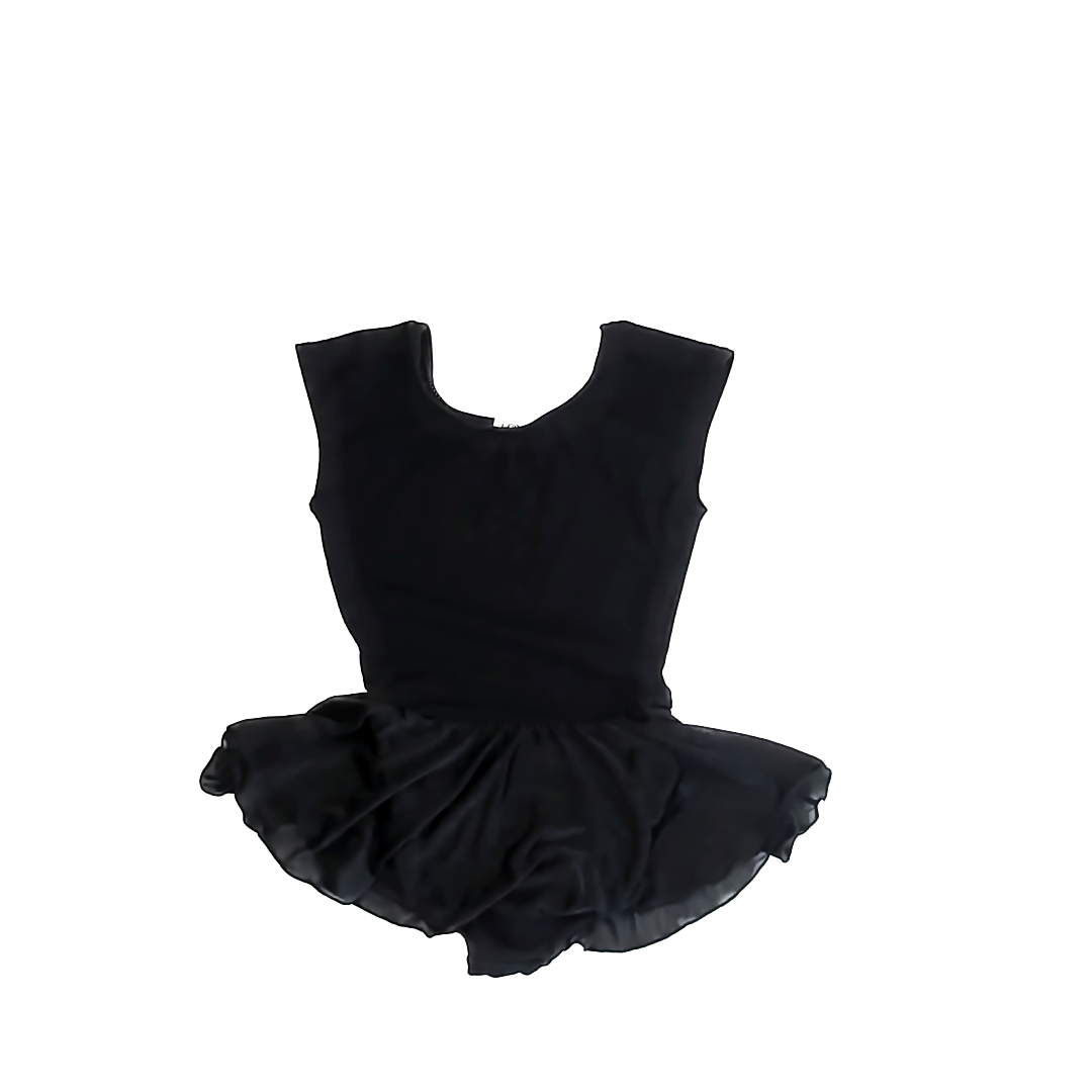 Moret Girls Black | Rhinestone Dance wear Size: M 8/10 Black | Rhinestone