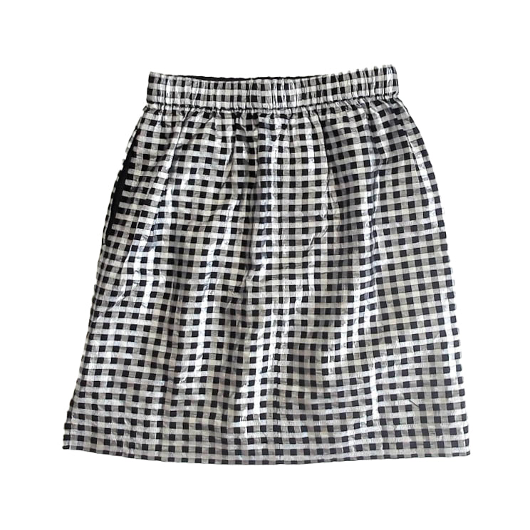 J. Crew Girls Black | Silver Skirt Size: Adult XXS Black | Silver