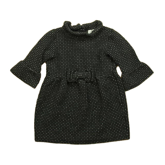 Rockets Of Awesome Girls Black | Silver Dress Size: 3T Black | Silver