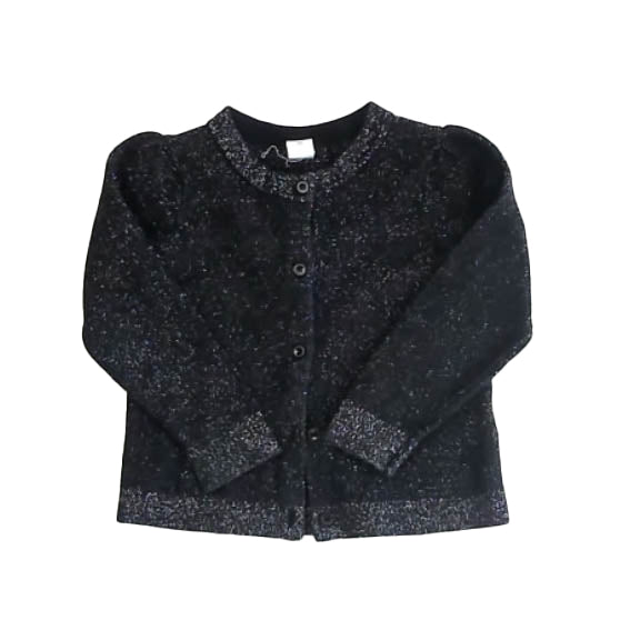 Gap Girls Black Sparkle Cardigan Size: 3T Black Sparkle