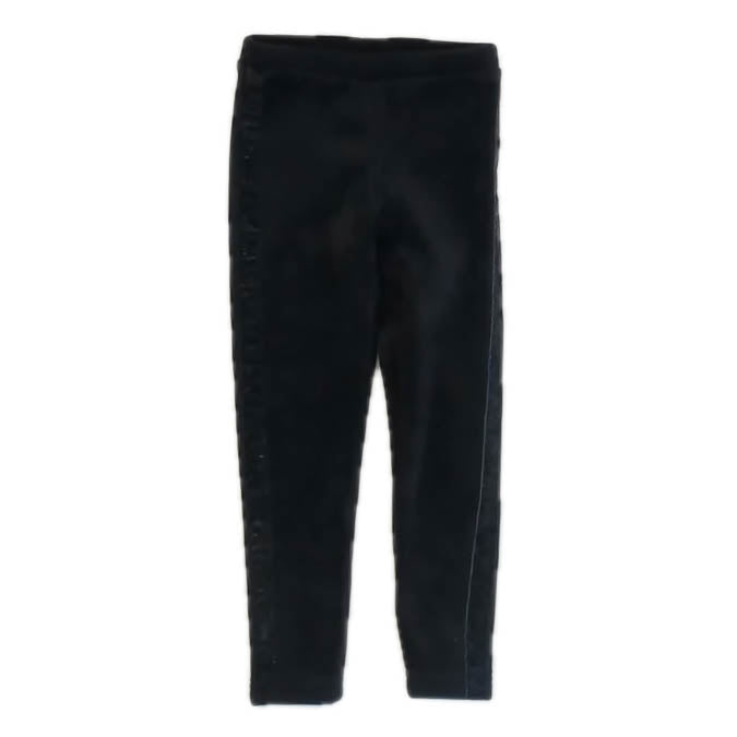 Du Pareil Boys Black Sparkle Leggings Size: 4T Black Sparkle