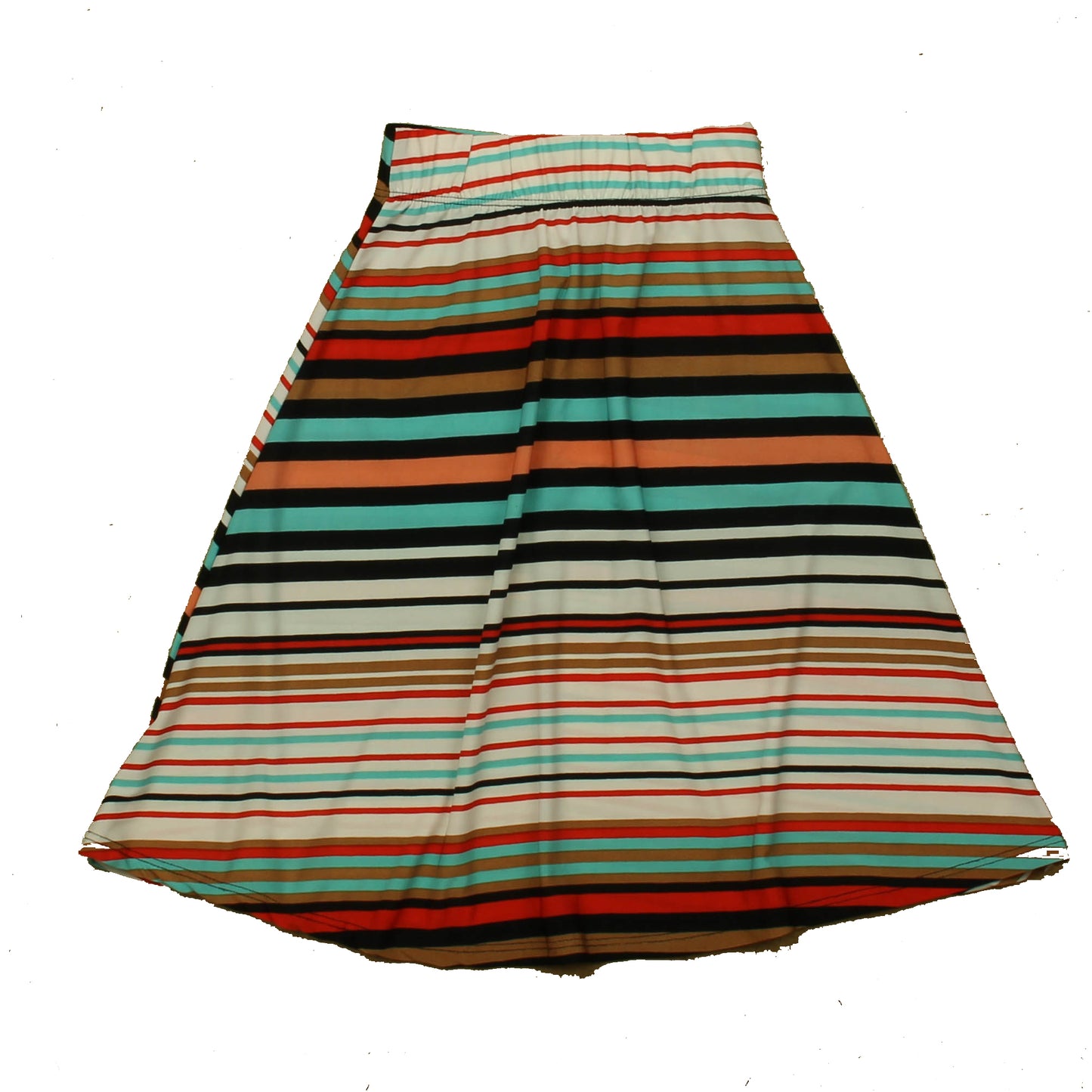 Honey & Lace Girls Black Stripe Skirt Size: 2T Black Stripe