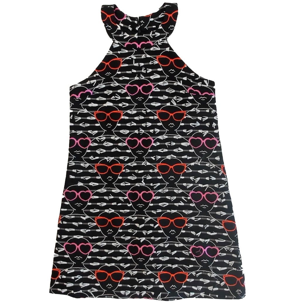 Hutch Girls Black Sunglasses Dress Size: Adult S Black Sunglasses