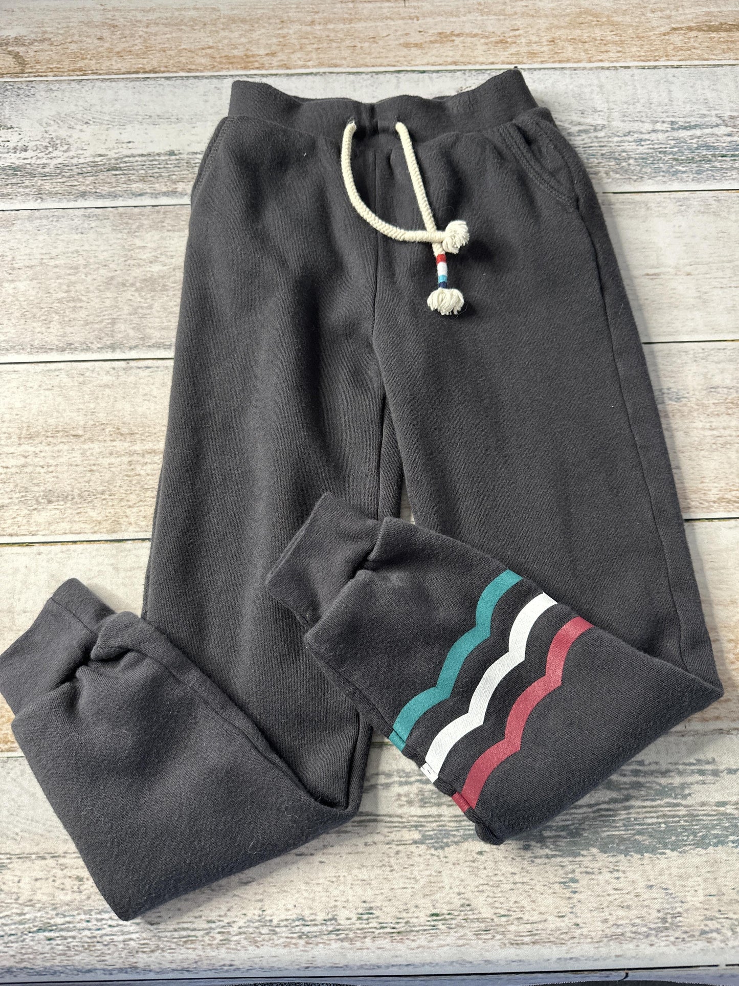 Sol Angeles Unisex Black | White | Red | light green Pants Size: 2T Black | White | Red | light green