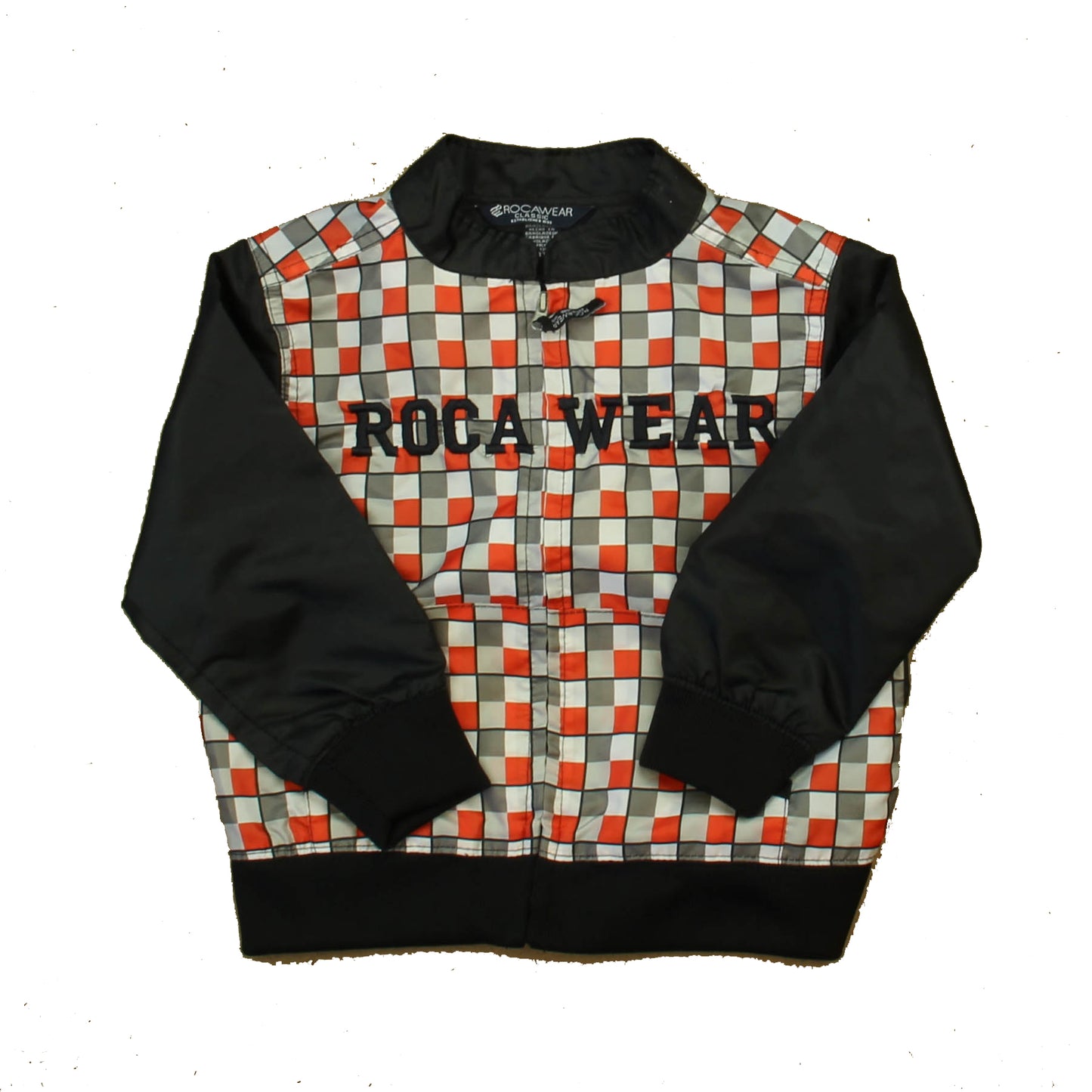 Roca Wear Boys Black | White | Red Jacket Size: 3T Black | White | Red