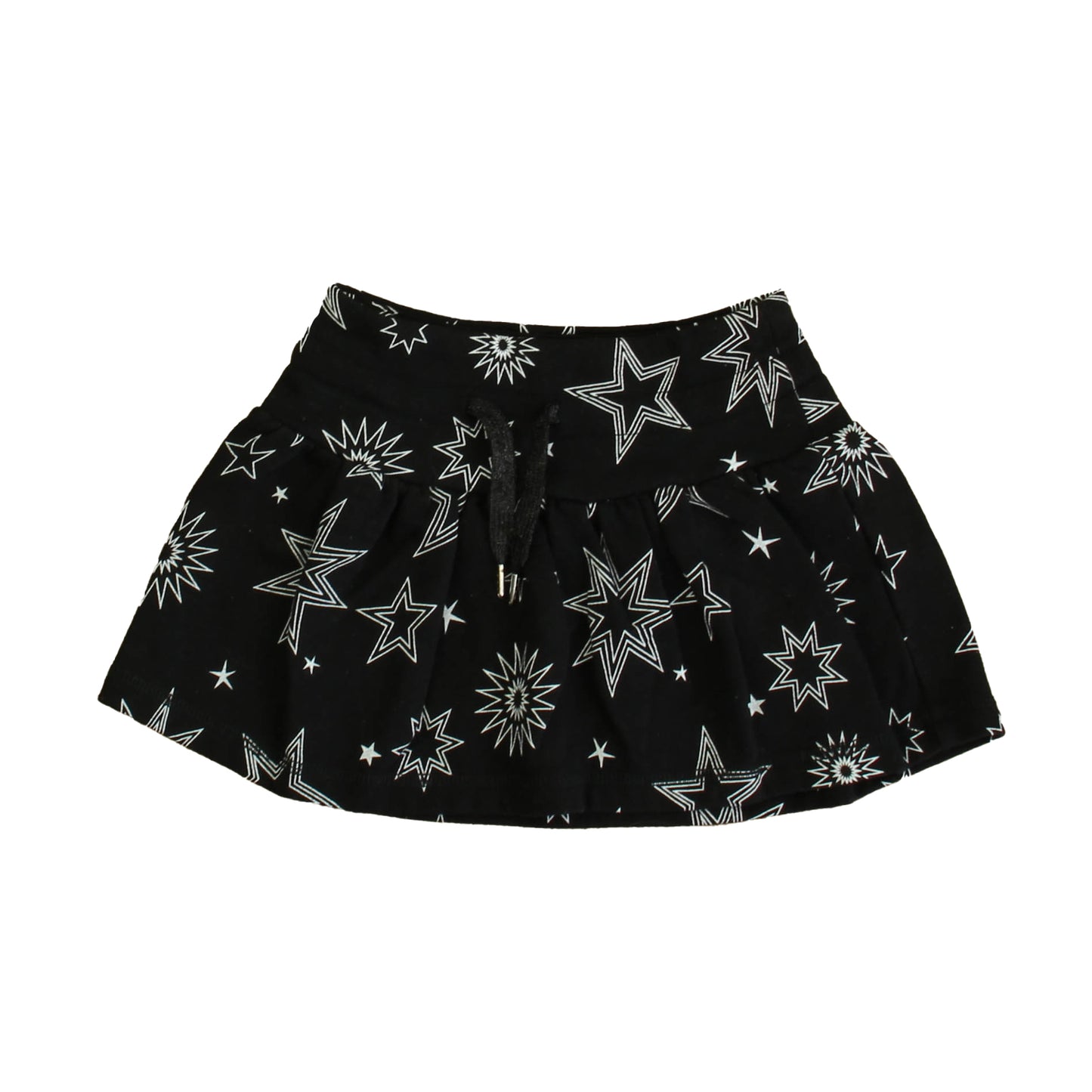 Rockets Of Awesome Girls Black | White | Stars Skirt Size: 4T Black | White | Stars