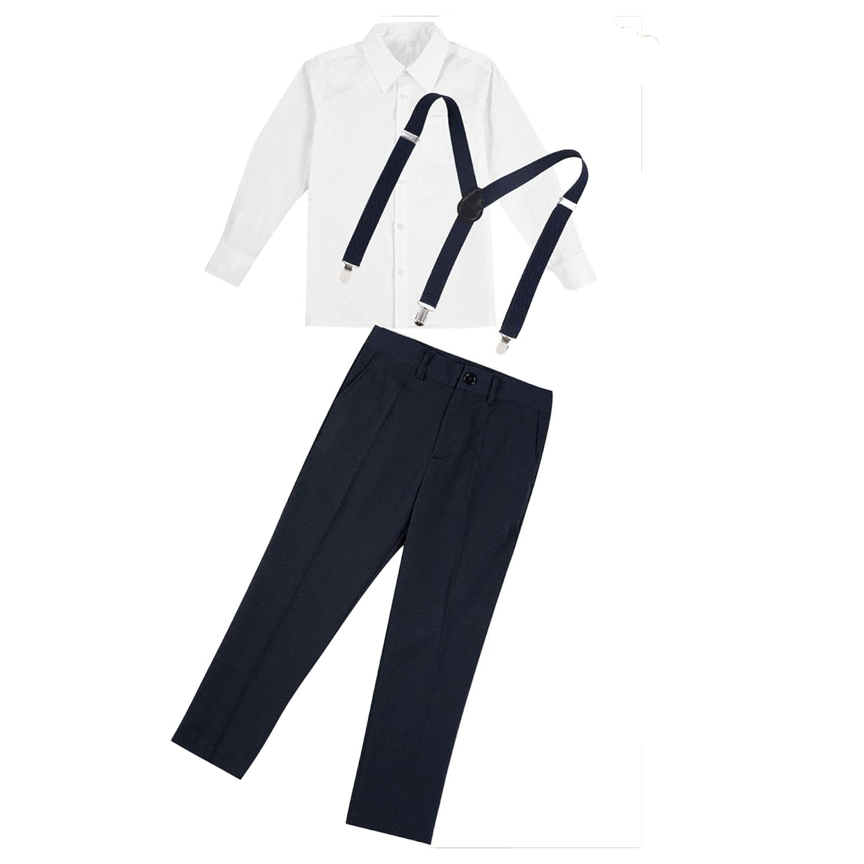 Yuan Lu Boys Black | White Special Occasion Outfit Size: 8 Years