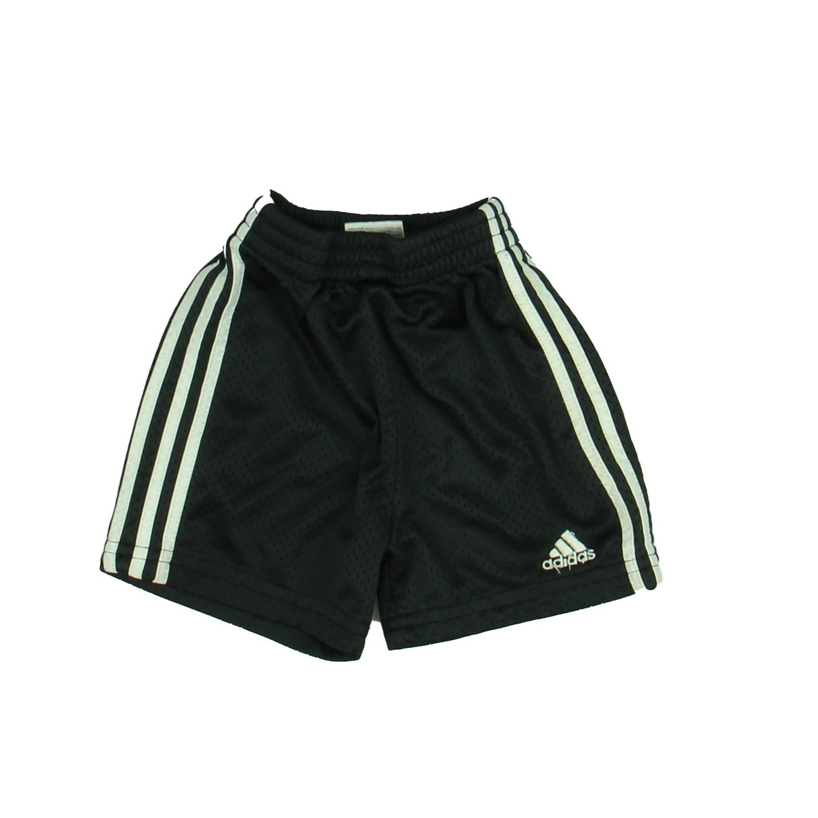 Adidas Boys Black | White Athletic Shorts Size: 12 Months Black | White
