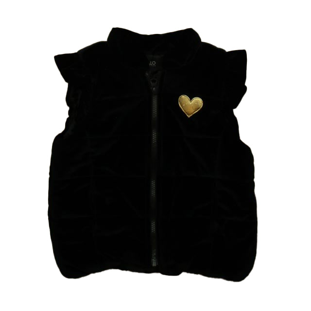 Buffalo Boys Black Vest Size: 5T Black