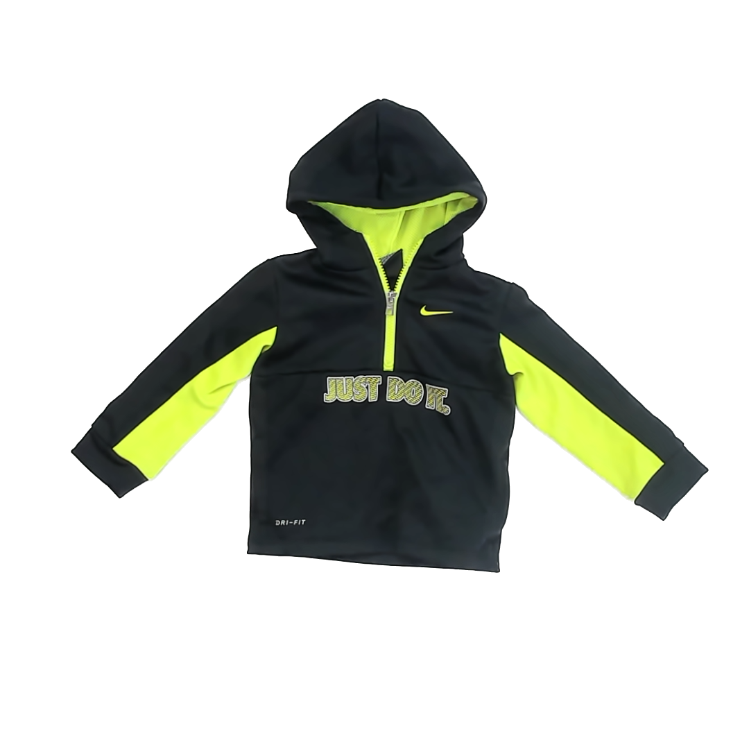Nike Boys Black Hoodie Size: 24 Months Black