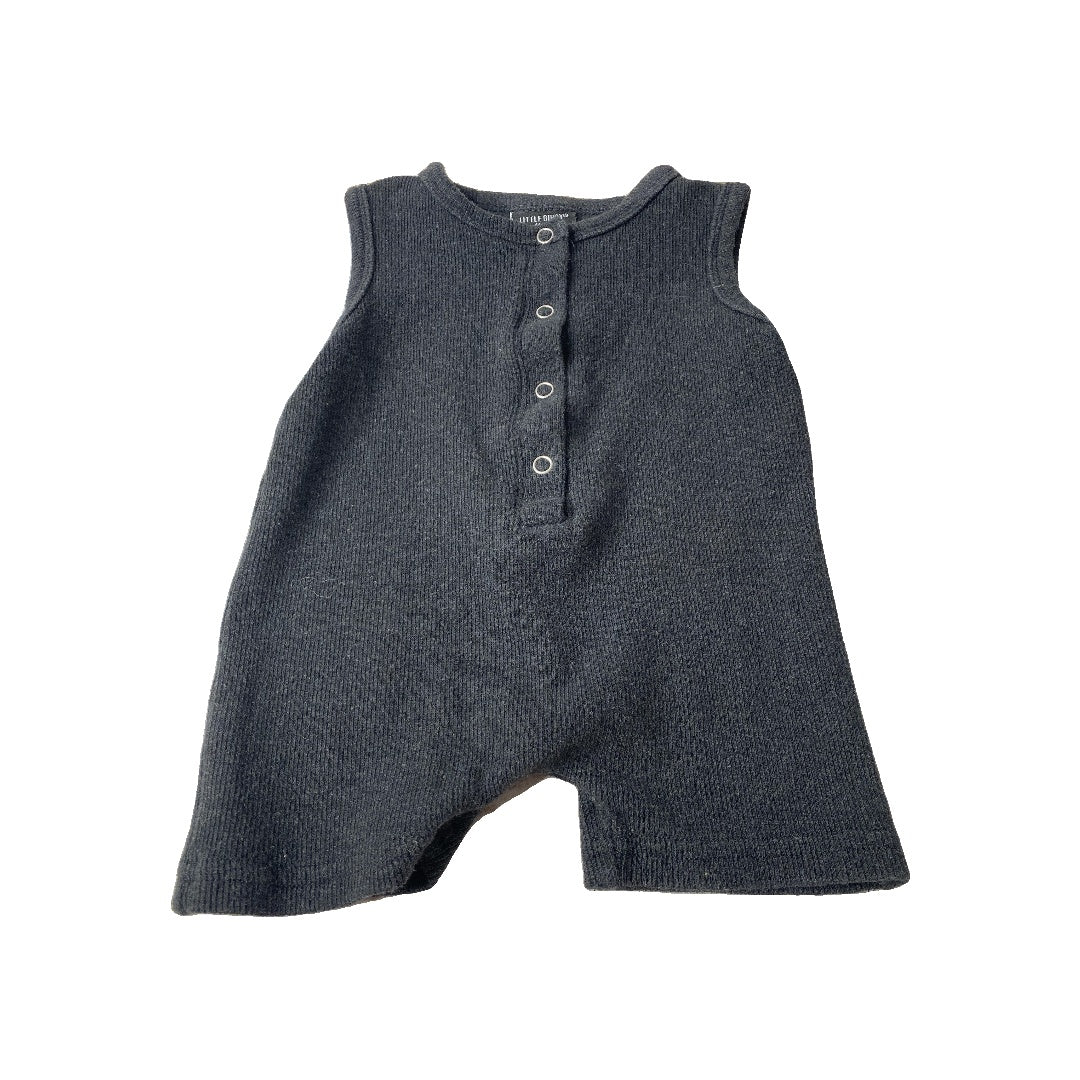 Little Bipsy Unisex Black Romper Size: 6-9 months Black