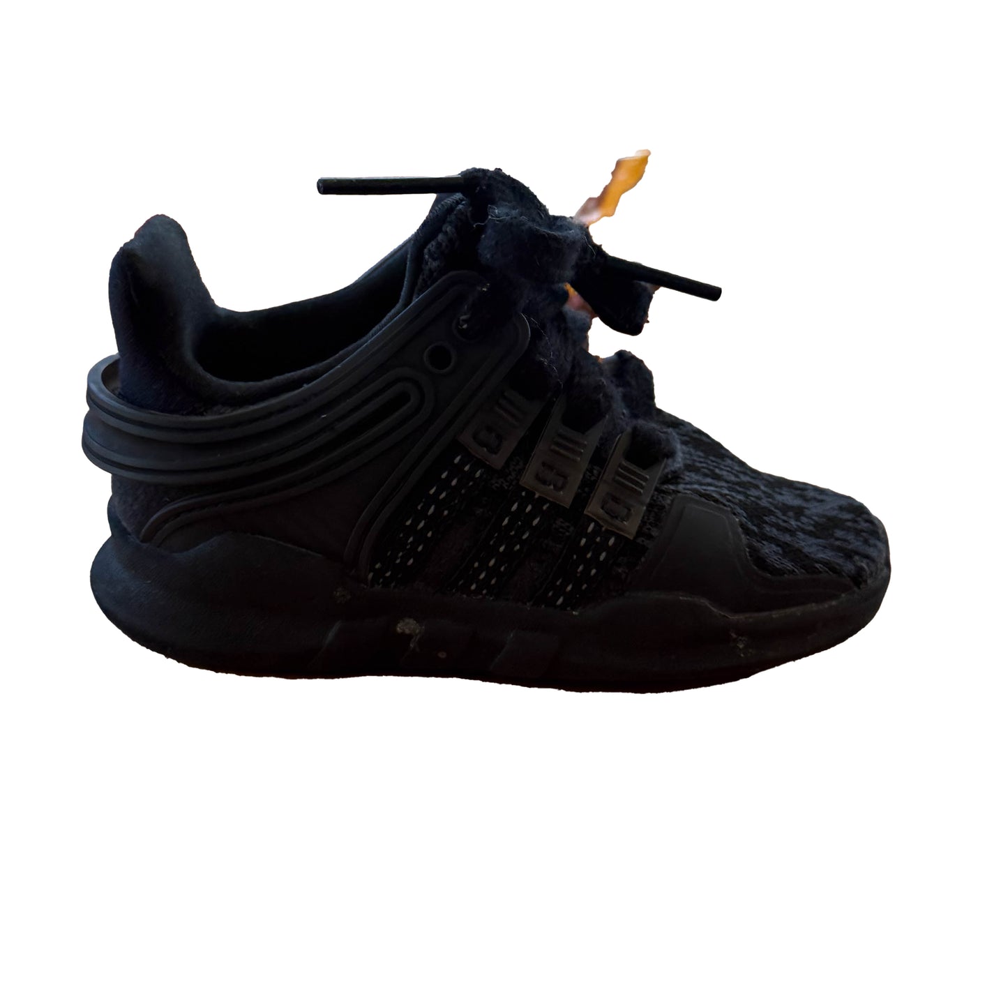 Adidas Boys Black Sneakers Size: 5.5 Toddler Black