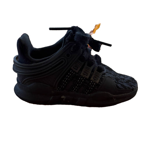 Adidas Boys Black Sneakers Size: 5.5 Toddler Black