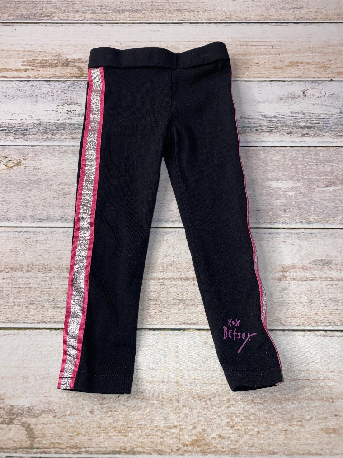 Betsey Johnson Girls Black Pants Size: 24 months Black