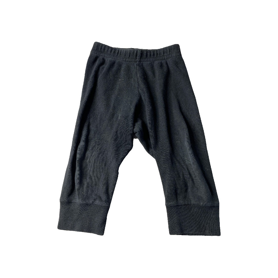American Apparel Unisex Black Pants Size: 18 months Black