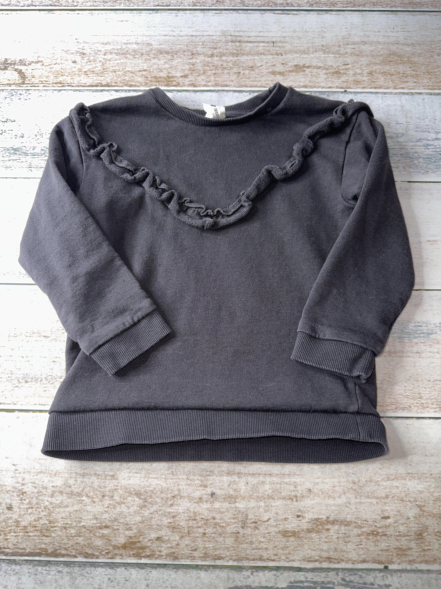H&M Girls Black Sweater Size: 3T Black