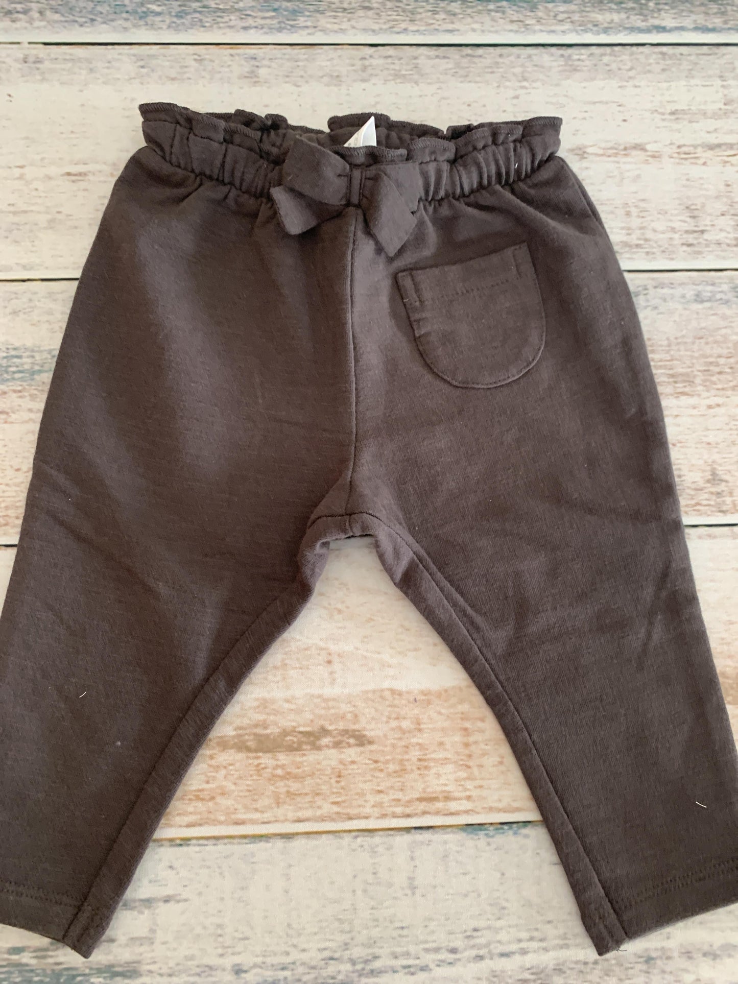 Zara Girls Black Pants Size: 6-9 months Black