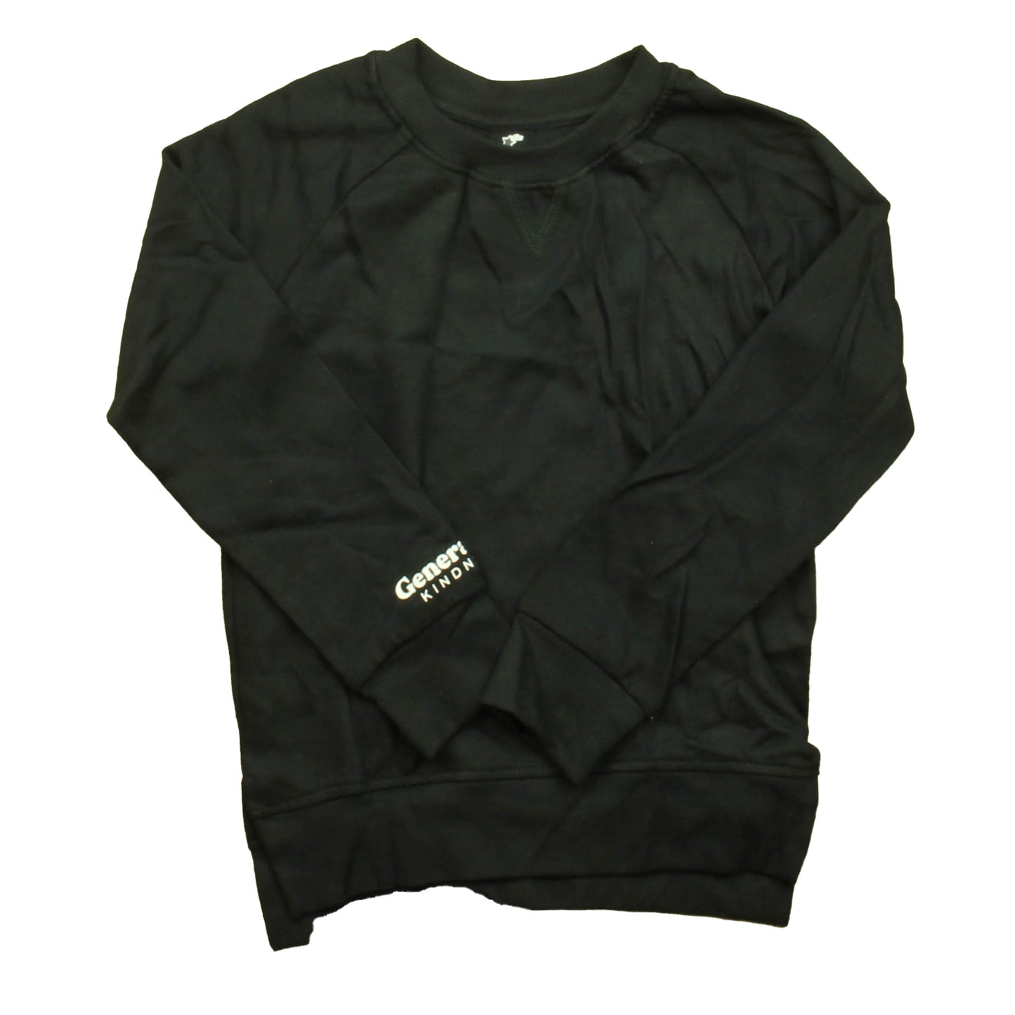 Little Star Organic Girls Black Long Sleeve T-Shirt Size: 6 Years Black