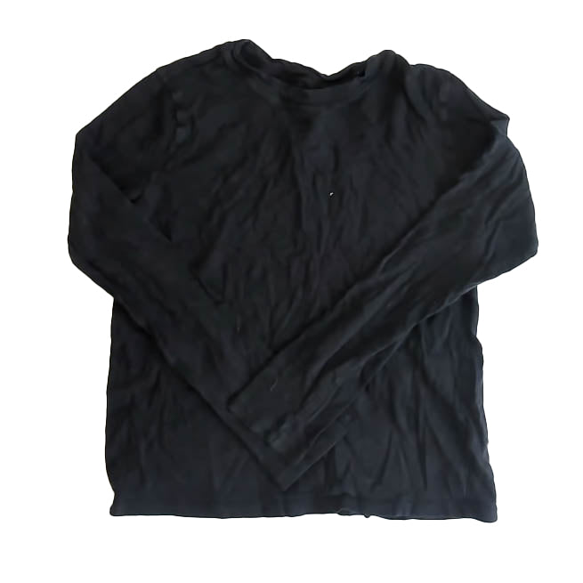 Crewcuts Girls Black Long Sleeve T-Shirt Size: 10-11 Years Black