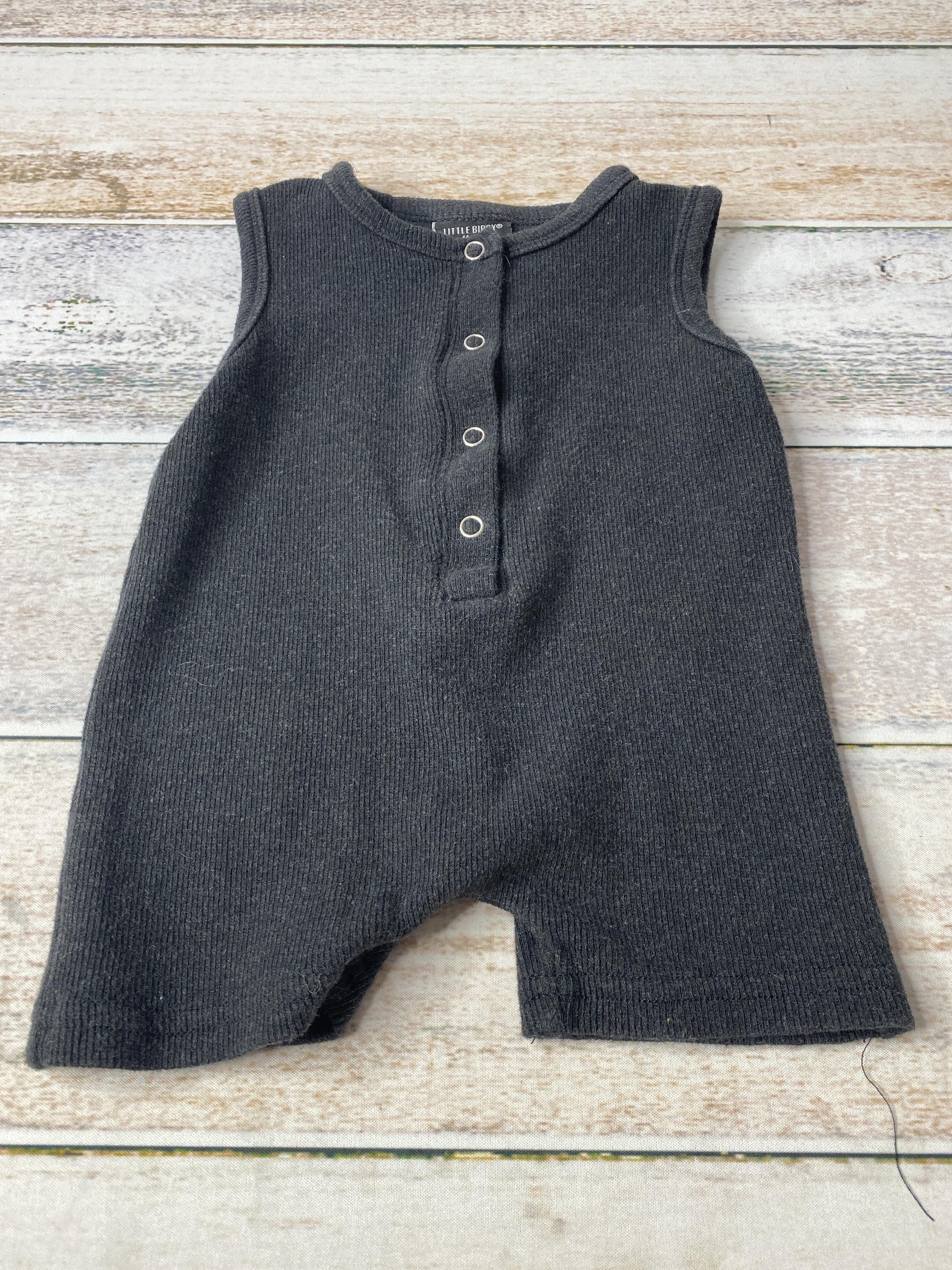 Little Bipsy Unisex Black Romper Size: 6-9 months Black