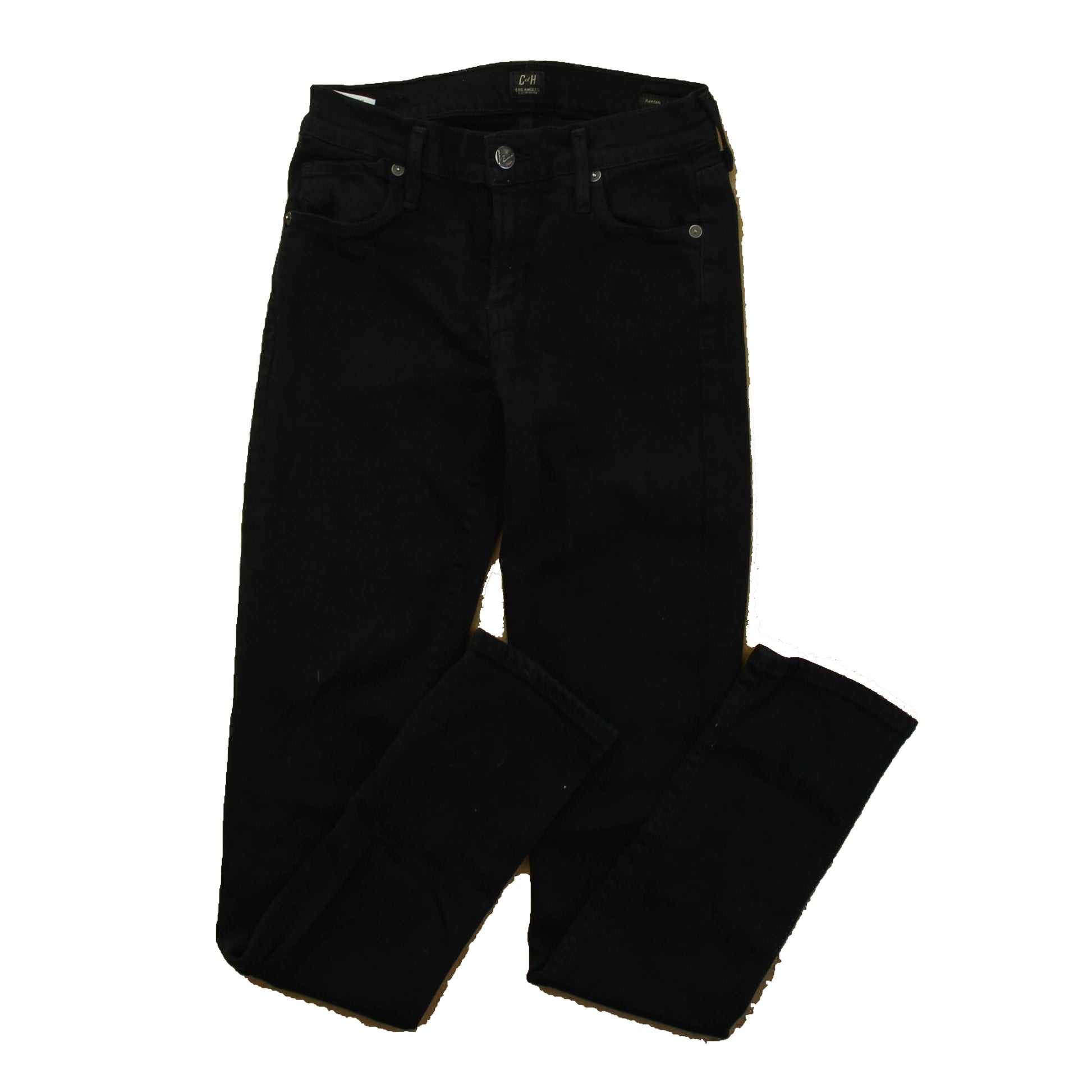 Citizens Of Humanity Girls Black Jeggings Size: Junior 27 Black