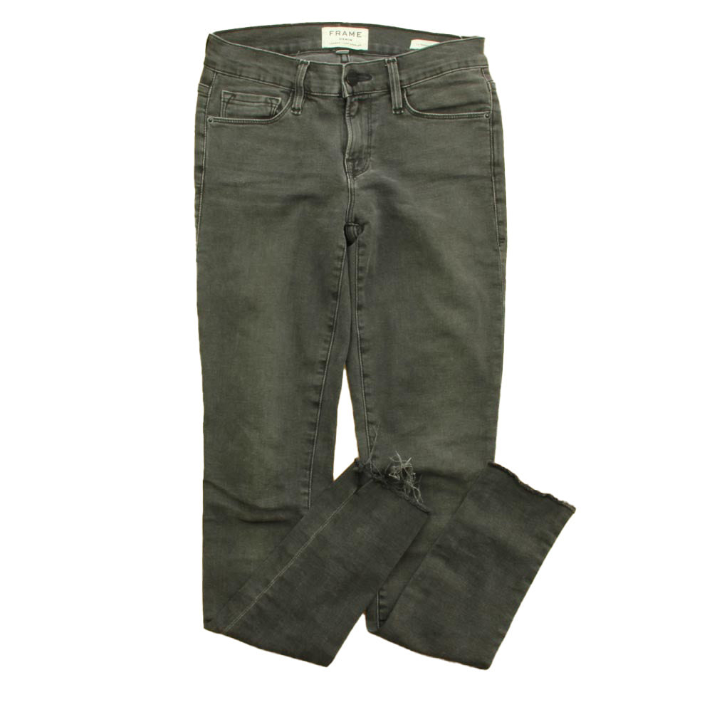 Frame Girls Black Jeans Size: Junior 25 Black