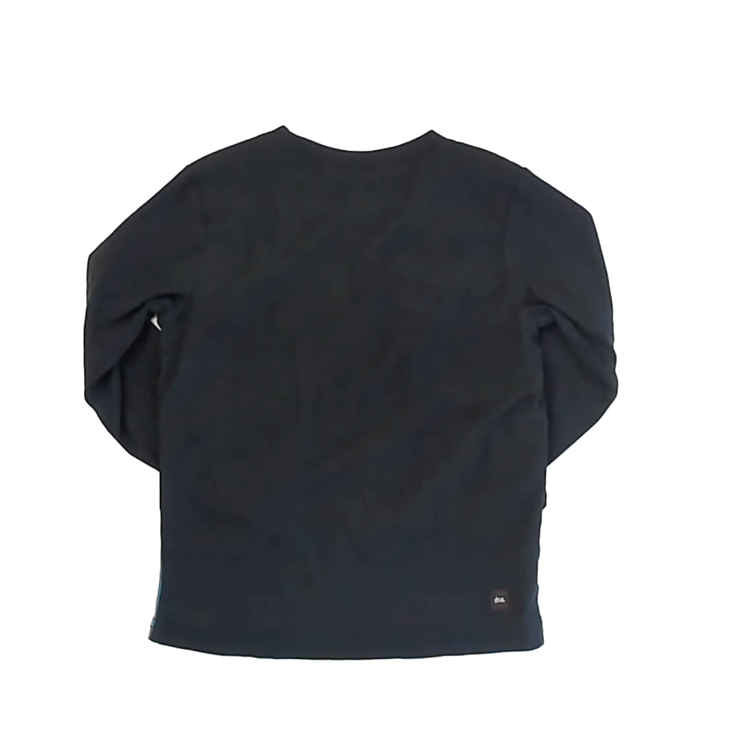 Tea Collection Boys Black Long Sleeve T-Shirt Size: 4T Black