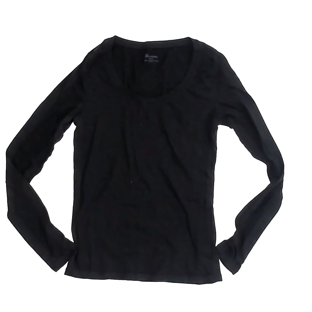 No Boundaries Girls Black Long Sleeve T-Shirt Size: Adult XS Black