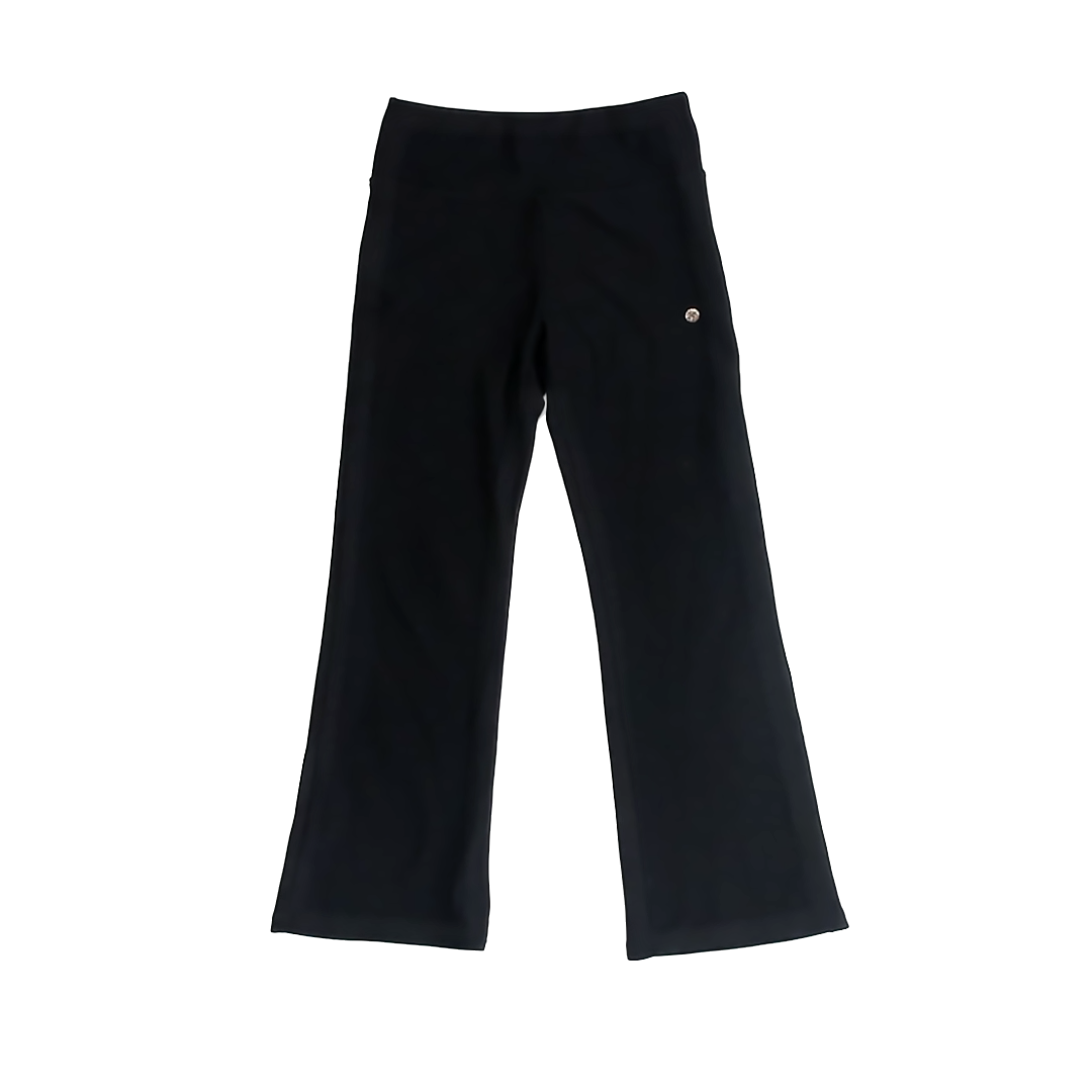 Reebok Girls Black Athletic Pants Size: 7-8 Years Black
