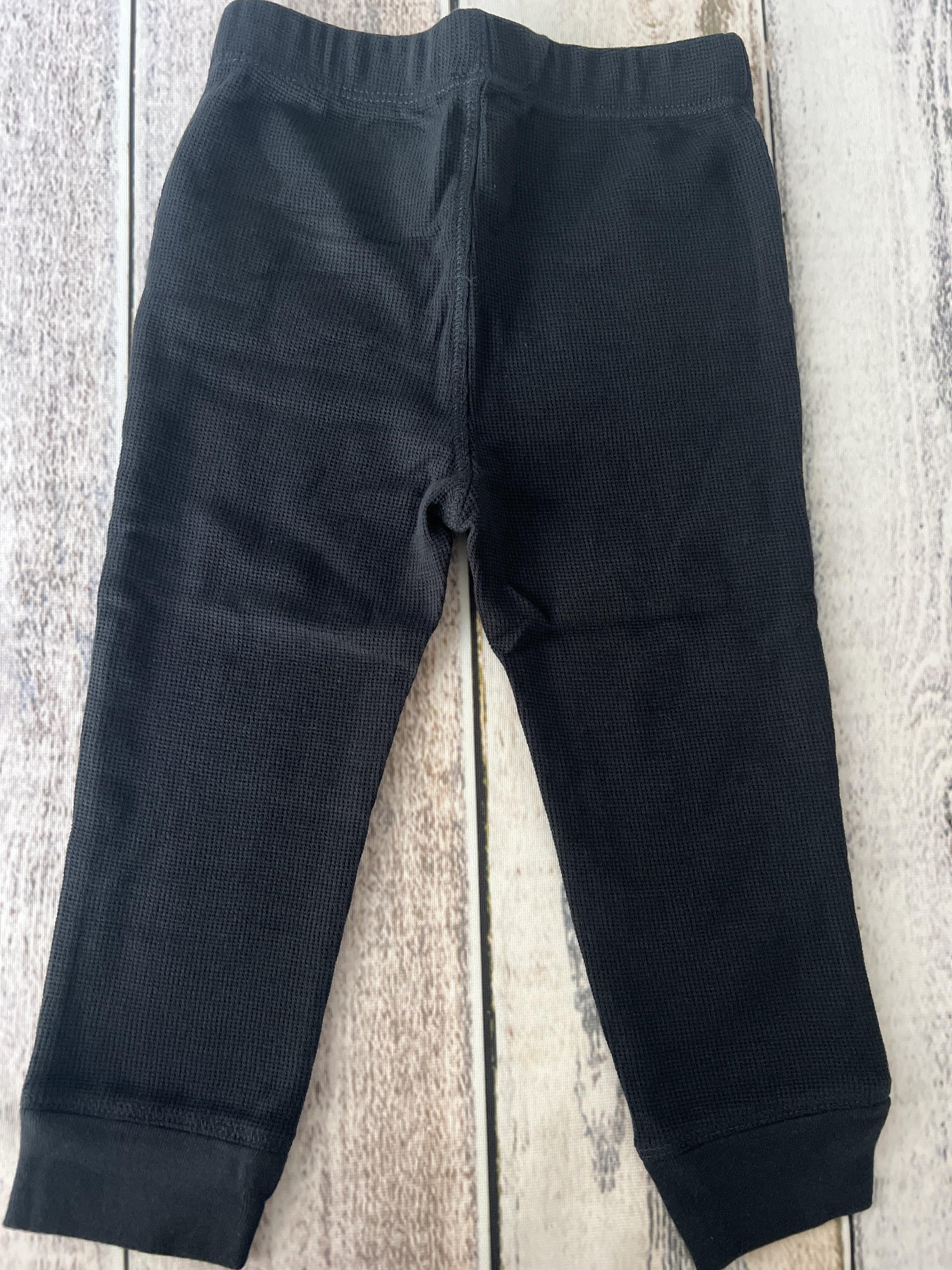Leveret Unisex Black Pants Size: 18 months Black