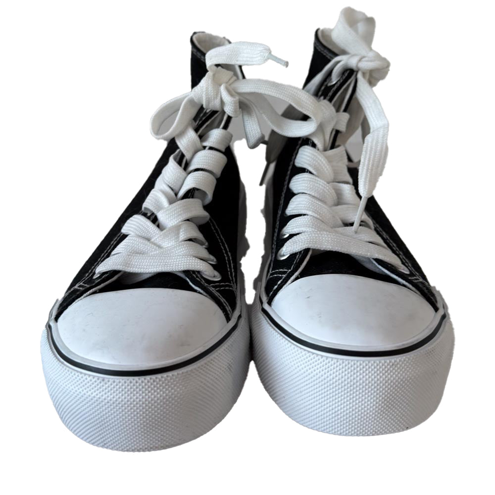 Unknown Brand Girls Black Sneakers Size: 5.5 Youth