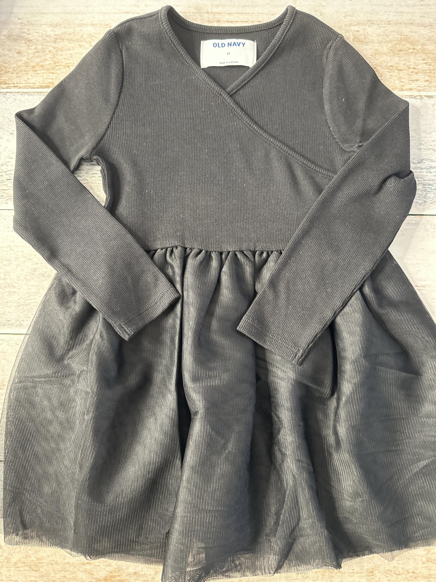 Old Navy Girls Black Dress Size: 3T Black