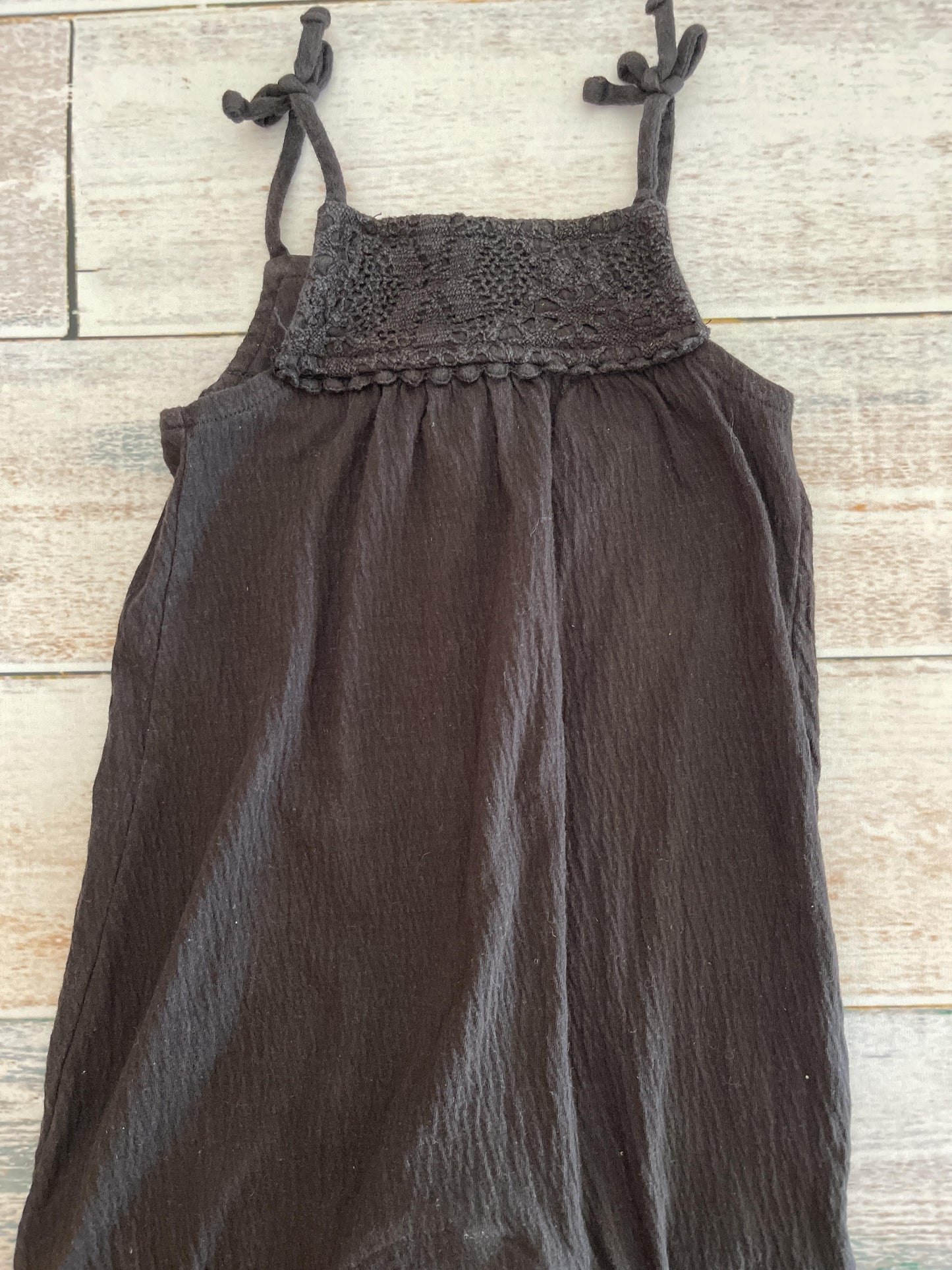 Old Navy Girls Black Romper Size: 6-12 months Black