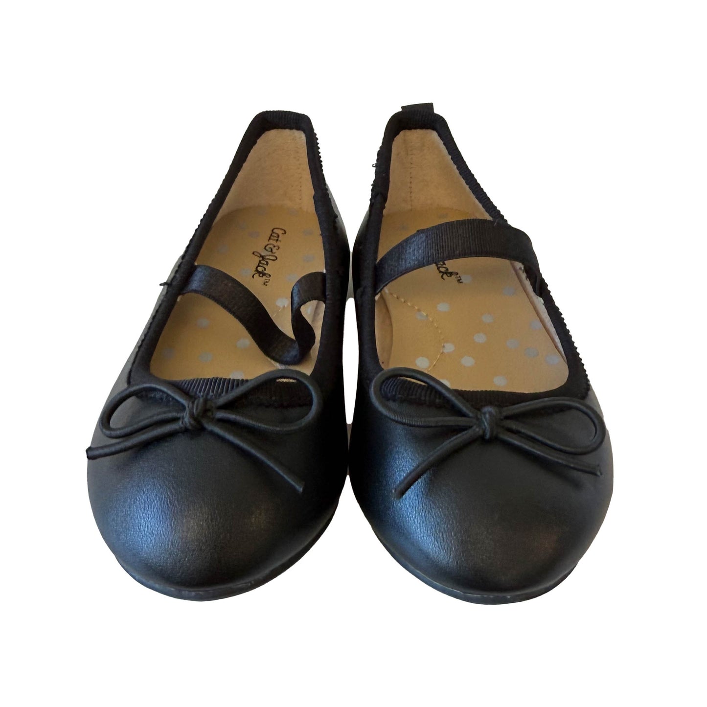 Cat & Jack Girls Black Shoes Size: 6 Toddler Black